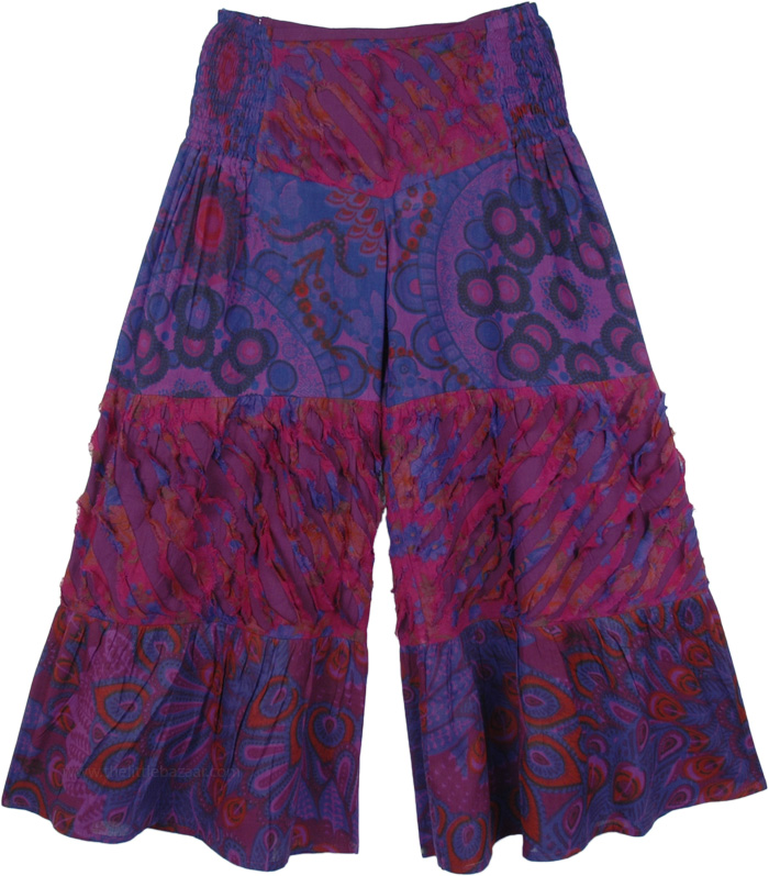 Purple Bonhomie Little Girls Split Skirt Pants | Kids | Purple | Split ...