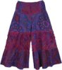 Purple Bonhomie Little Girls Split Skirt Pants