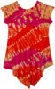Cranberry Pink Tie Dye Smalls Girls Hippie Trapeze Dress