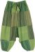 Green Dream Patchwork Cotton Kids Harem Pants