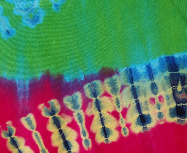 Radish Tie Dye Girls Hippie Dress Top