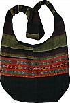 Black Bohemian Shoulder Bag