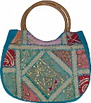 Sequined Womens Handbag