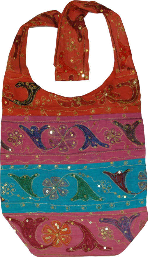 Multi Trendy Indian Ethnic Handbag
