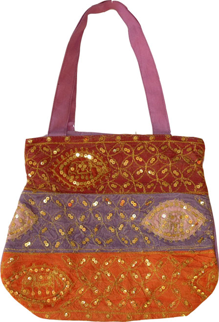 Bohemian Indian Boho Hippie Shoulder Purse Bag, Purses-Bags