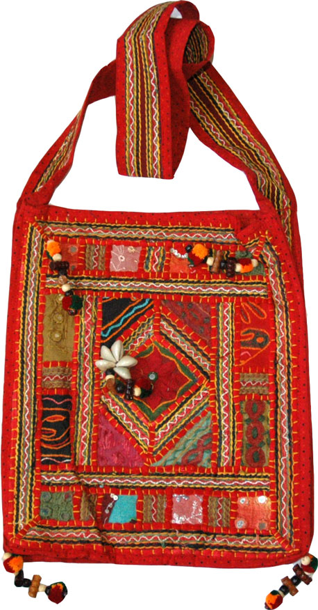 Tamarillo Bohemian Shoulder Bag