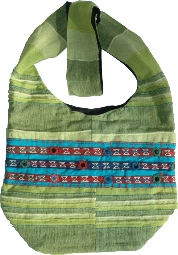Sari Inspired Jute Bag