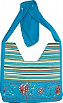 Bahama Blue Striped Handbag