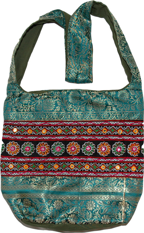 Brocade Sari Handbag
