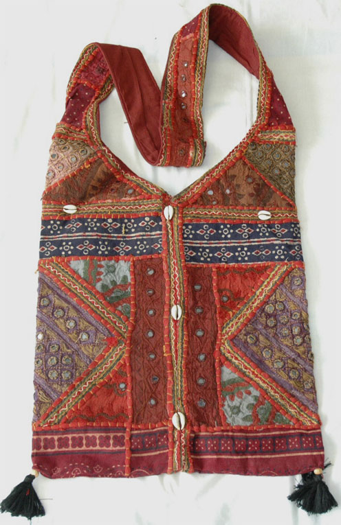 Bohemian Hand Embroidered Shoulder Sling Bag