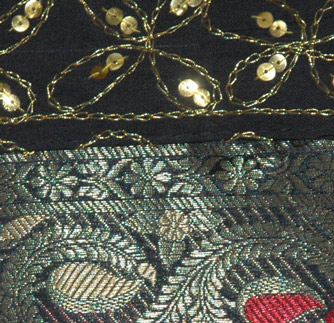 Brocade Embroidered Handbag