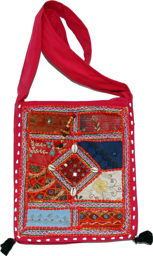 Shiraz Embroidered Patchwork Handbag