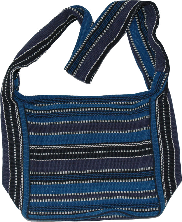 Cotton Blue Handbag