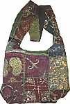 Patchwork and Sequins Handbag