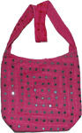 Hibiscus Mirrorwork Handbag