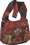 Patchwork and Sequins Handbag Purse