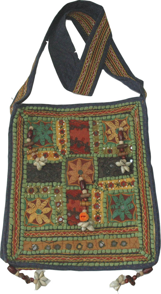 Hand Embroidered Sling Bag