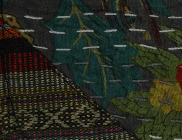 Forest Bloom Patchwork Backpack