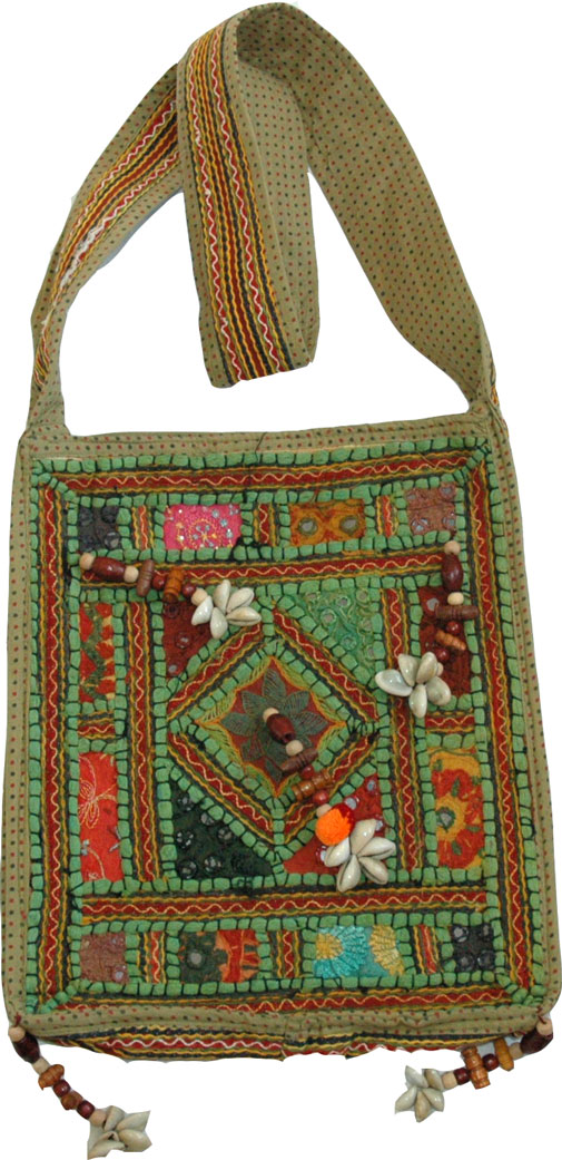 Hand Embroidered Sling Bag