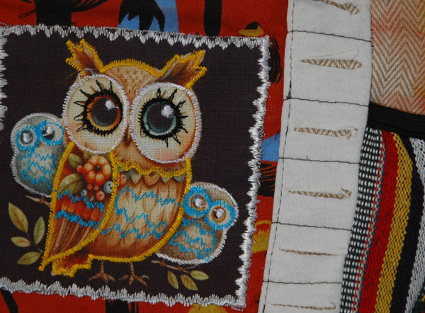 The Owl Bag Crimson All Day Crossbody Bag