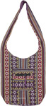 Gheri Cotton Handbag from Nepal in Pretty Purple [6089]