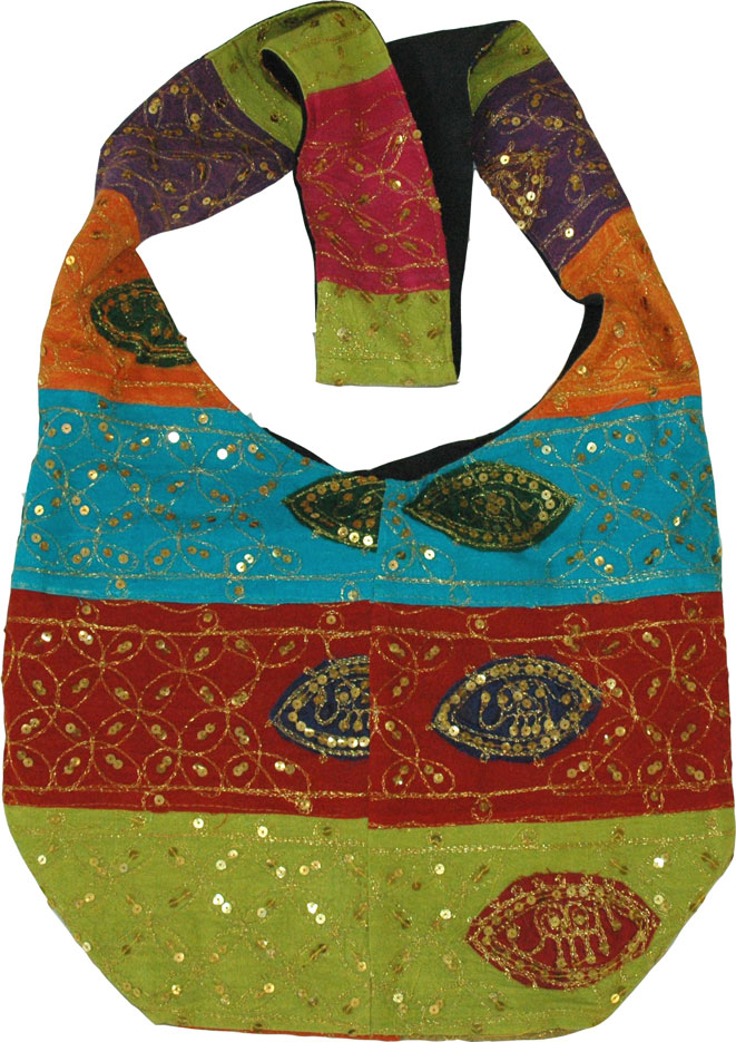 Sequined Shoulder Handbag in 3 colors
