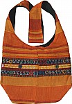 Orange Shoulder Sling College Bag