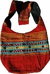 Red-Orange Bohemian Handbag