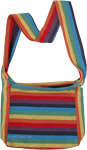 Trendy Indian Sling Bag with Zipper on Top [8344]