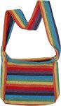 Rainbow Cross Body Cotton Hippie Shoulder Bag