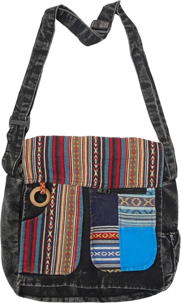 Handmade Cotton Adjustable Crossbody Messenger Bags Women