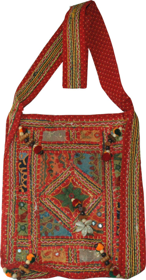 Tamarillo Bohemian Shoulder Bag