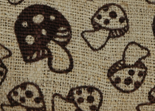 Mushroom Hemp Mini Backpack