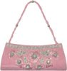 Blush Crush Baby Pink Beaded Party Clutch Purse