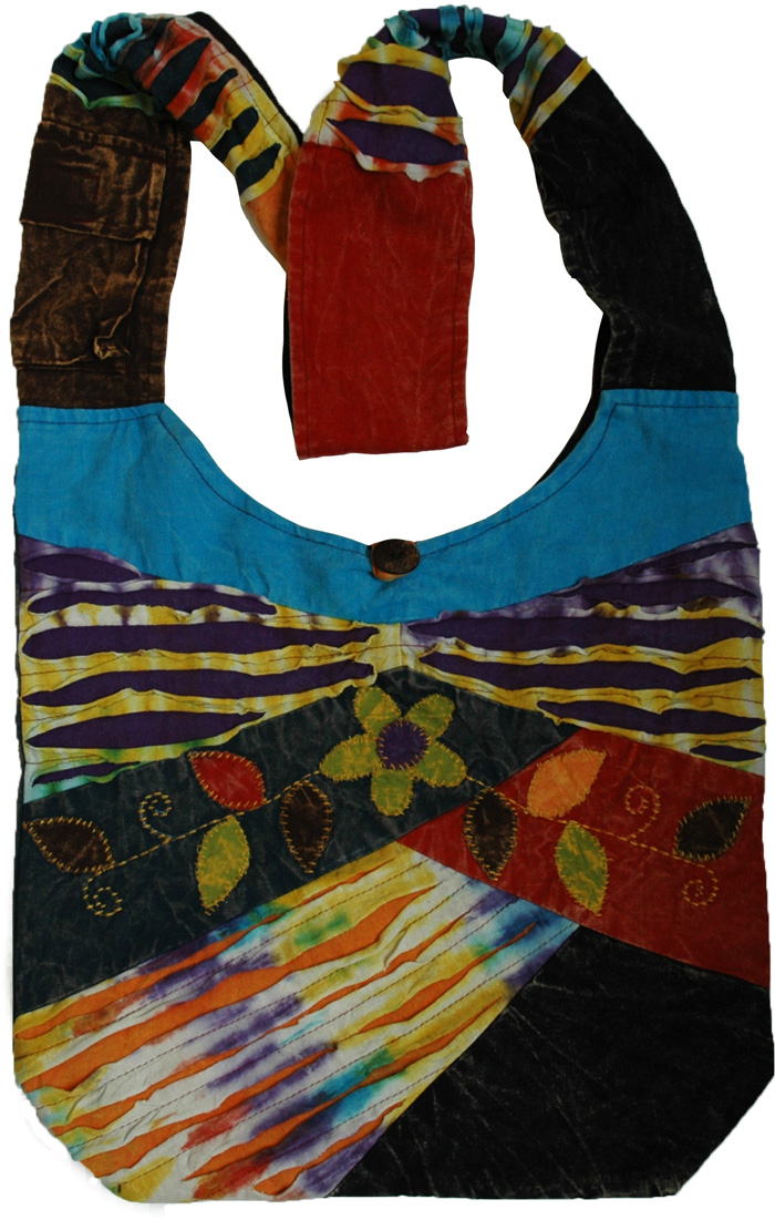 Bohemian Razor Tie Dye Shoulder Bag