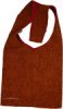 Cut Work Applique Bag in Boho Saffron