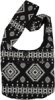 Black and White Hippie Dari Weave Boho Shoulder Bag