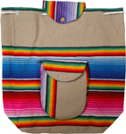Traditional Molina indian Striped Sack Bag