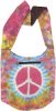 Floral Coral Print Shoulder Bag