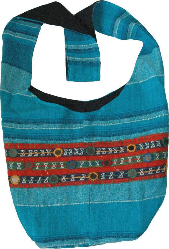 Blue Ethnic Book Bag