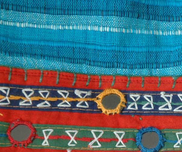 Blue Ethnic Book Bag