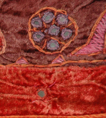 Hot Pink Bohemian Shoulder Bag