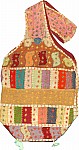 Multi Applique Work Handbag