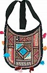 College Patchwork Handbag