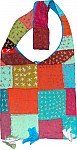 Multi Applique Work Handbag