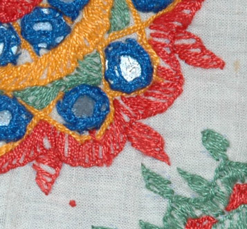 Off-White Black Flap Ethnic Bag