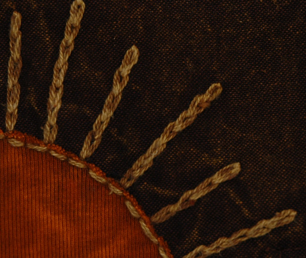 Brown Sun Heliophile Shoulder Bag