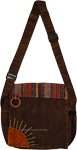 Brown Sun Heliophile Shoulder Bag