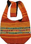 Orange Shoulder Sling College Bag