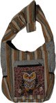 Mountain Owl Woven Hippie Side Sling Bag